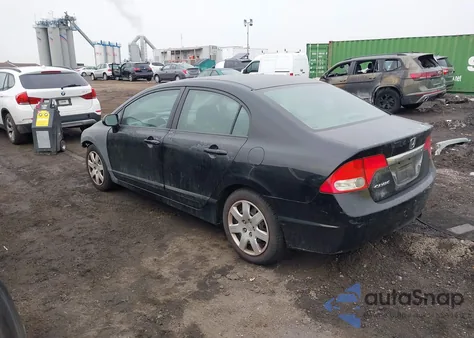 2010 Honda Civic Lx z USA, uszkodzony, nr VIN 2HGFA1F52AH515287